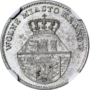 Wolne Miasto Kraków, 5 groszy 1835, piękne