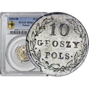R-, Królestwo Polskie, 10 groszy 1820, mennicze