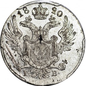 R-, Królestwo Polskie, 10 groszy 1820, mennicze