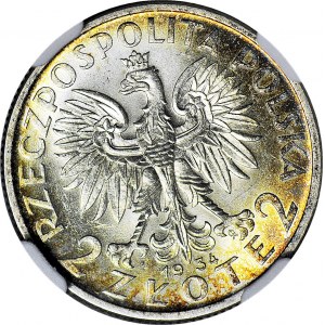 2 złote 1934, Głowa, WYŚMIENITA