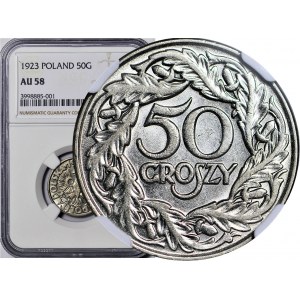 50 groszy 1923, ładne