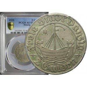 Wolne Miasto Gdańsk, 2 guldeny 1932, Koga