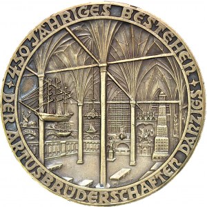 RR-, Wolne Miasto Gdańsk, Medal, Dwór Artusa, 1931
