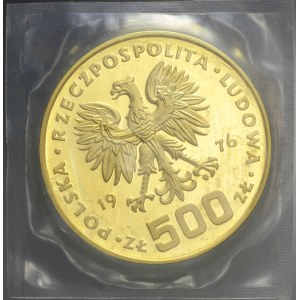 Próba, 500 złotych Pułaski, 1976