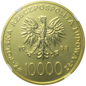 10 000 złotych Jan Paweł, 1988, mennicze