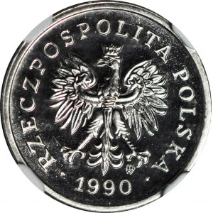 10 groszy 1990, PRÓBA, nikiel