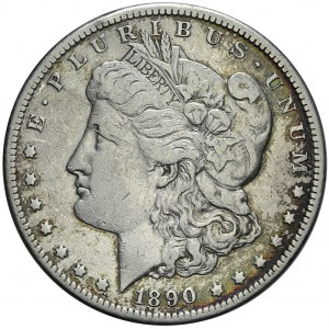 Stany Zjednoczone Ameryki Północnej (USA), 1 dolar 1890 Carson City, rzadki