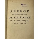 [1768] Abrégé Chronologique de l'Histoire Ecclésiastique T. II