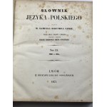 Linde Samuel Bogumił - Słownik języka polskiego Band I-VI [vollständig] [Ledereinband] [Zweite Auflage, korrigiert und vervielfältigt].