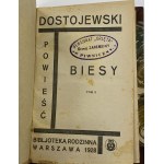 Dostoevsky Fyodor, Biesy: a novel. Vol. 1-2 [Half-cover].
