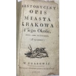 Grabowski Ambroży, Historical description of the city of Kraków and its environs [1st edition].