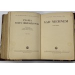 Orzeszkowa Eliza, Nad Niemnem vol. 1-3 spoluautorství [polokožená vazba].