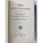 Słowacki Juliusz, Pisma Juliusza Słowackiego. T. 1-6 [Półskórek]