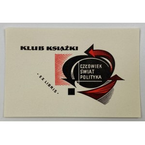 Ex libris Klubu Książki Człowiek Świat Polityka