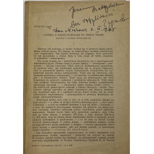 [dedication] Greń Zygmunt, A Laurel of Doubt on Theory