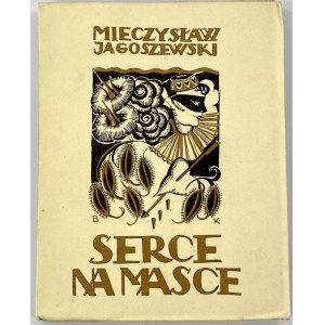 Jagoszewski Mieczyslaw, Heart on the Mask [cover design by Barbara Krzyzanowska].
