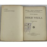 Morcinek Gustaw, Geschichte der Steinkohle [Krakau 1934].