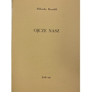 Rozenfeld Alexander, Our Father [print run of 100 copies].