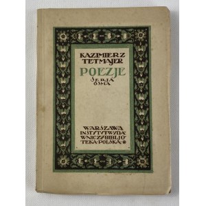 Przerwa - Tetmajer Kazimierz, Poezje seria ósma [okładka A. S. Procajłowicz]