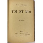 Geraldy Paul, Toi et Moi [Ty i ja] - dedykacja Jadwigi Komorowskiej [siostra Bora] dla Jadwigi Tyszkiewicz