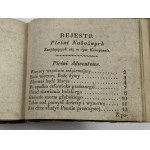 [ok. 1840] Kantyczka Pieśni Nabożnych według obrządku Kościoła Katolickiego, drukiem D. E. Friedleina