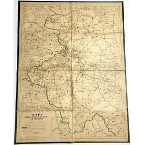 Road map of the Silesian Voivodeship