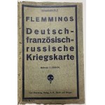 [Niemcy i sąsiednie kraje] Flemmings Deutsch-franzosisch-russische kriegskarte