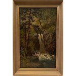 John George Brown(1831-1913), Wasserfall