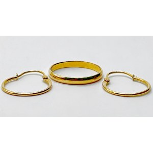 Gold set - 2 pieces