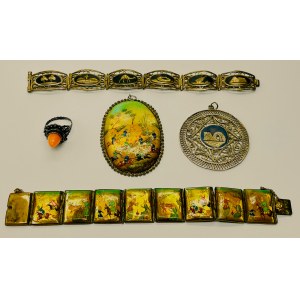 Oriental jewelry set