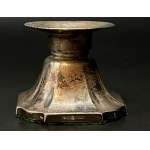 Silver candle holder, weight 95 g