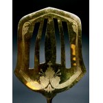 Silver openwork spatula