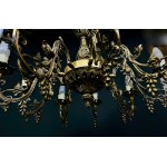 Decorative nine-arm chandelier