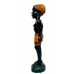The figure of an African dancer