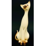 Kolekcja figur kotów - 5 sztuk