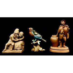 Dekoracyjny zestaw figuralny -3 sztuki