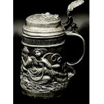 Old decorative beer mug