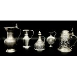 Decorative collection of tinware