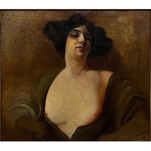 Żmurko Franciszek(1859-1910), Porträt einer Frau
