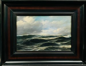 Willy Hanken(1866-1953), Wzburzone morze