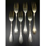 Silver forks- 6 pieces,155 g
