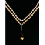 KASUMI pearl and pearl necklace