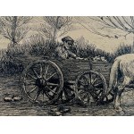 Soren Lund(1852-1933),Farm work