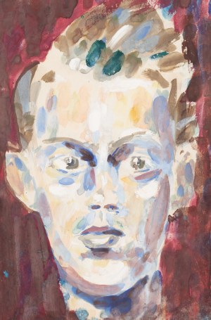 Edward Krasiński (1925 Łuck na Wołyniu - 2004 Warszawa), Autoportret