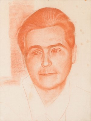 Henryk Stażewski (1894 Warszawa - 1988 Warszawa), Portret Jadwigi Werner