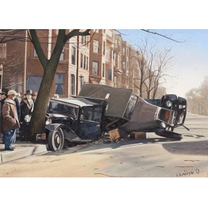 Łukasz Kamiński (ur. 1986, Sokołów Podlaski), Car Crush in Boston 1932, 2021