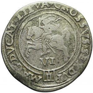 RR-, Zygmunt II August, Szóstak 1562, Wilno, R6