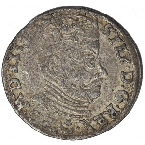 R-, Stefan Batory, Trojak 1582 Wilno, LIT/LIT, R2