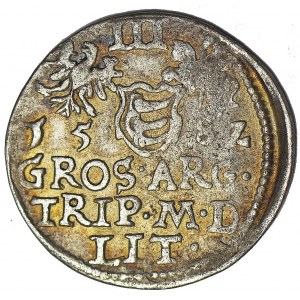 R-, Stefan Batory, Trojak 1582 Wilno, LIT/LIT, R2
