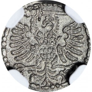 RR-, Stefan Batory, Denar Gdańsk 1579, piękny